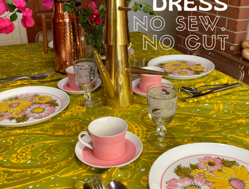 From Tablecloth to Dress